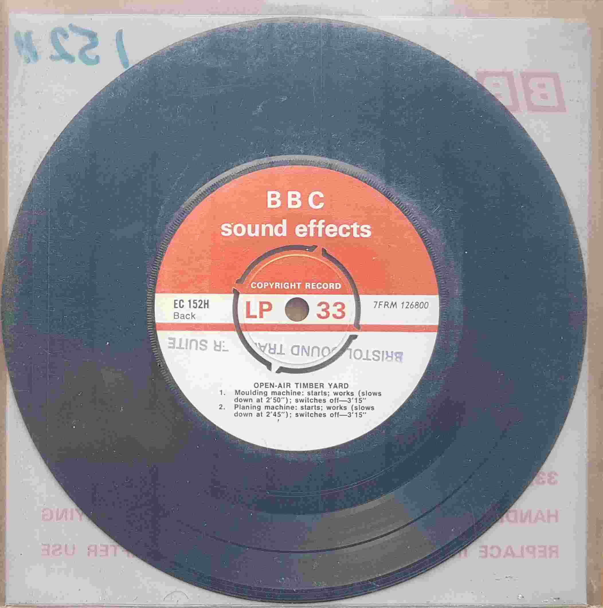 Picture of EC 152H Open-air timber yard by artist Not registered from the BBC records and Tapes library